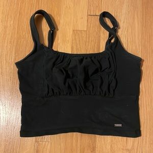 hollister ruched tank